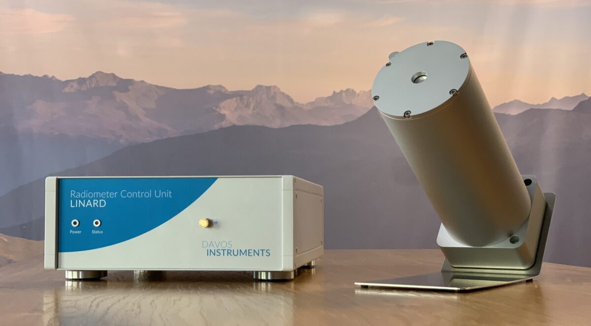 the PMO8 radiometer Davos Instruments